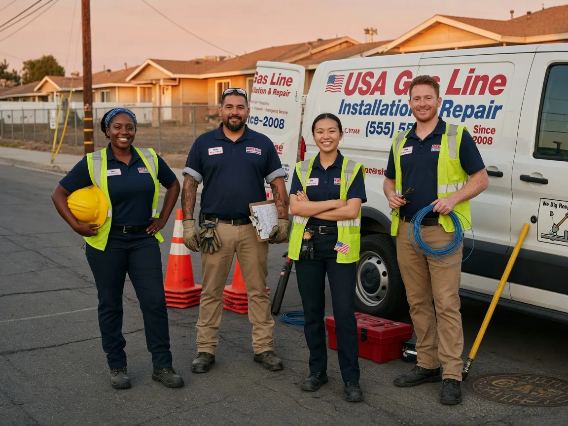 Gas Line Installation company in Perkins, OK